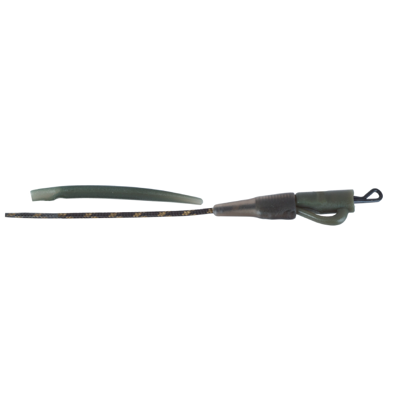 Anaconda závěs na olovo s rovnátkem Safety Lead Clip zelená 35 lb 2 ks-2410435