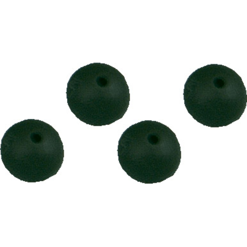 Saenger gumové korálky 6 mm, 10 ks/bal-9919001