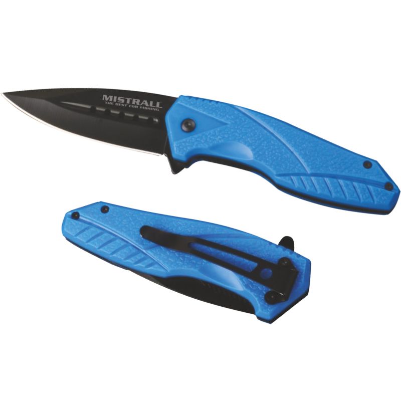 Mistrall zavírací nůž modrý 7cm-MAM6005118